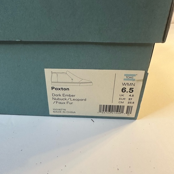 Toms Brown Fur-Lined Slip-On Sneakers - Picture 12 of 12